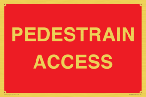PEDESTRAIN ACCESS